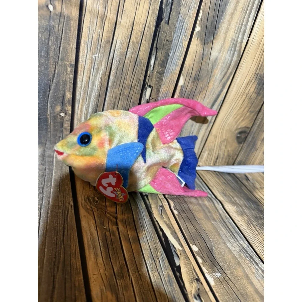 Ty Beanie Baby Aruba the Fish DOB April 8, 2000